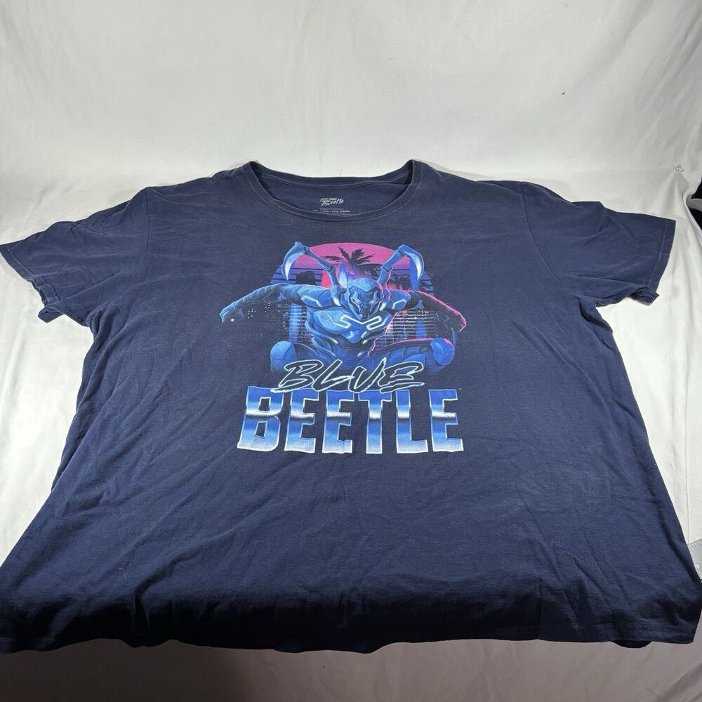 Blue Beetle Movie Shirt 3XL DC Mad Engine 100% Cotton